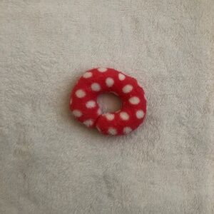 American Girl Doll pink and white polkadot neck pillow